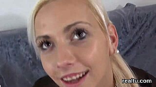 Stellar czech teen tempted in hypermarket gets shagged in pov.