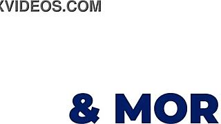 Tight teen pussy fucked hard by older guy with blowjob and swallow