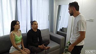 Wife Offers Tight Pussy And Ass To Pay Rent!