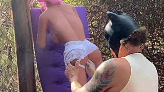 Blonde Ass Fucked Again With Sex Toy