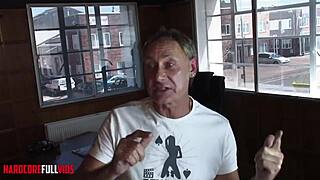 Wild Milf Pushes Cum Out Her Ass After Bending Over For Anal During A Threeway