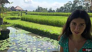 Bold Cumwalk: Eating Pasta Carbonara with Sperm on Face in Public Cafe