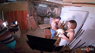 First Orgasm for My Niece Luara Amaral! What a Wild Shoot!