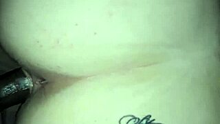 I bent over for that big black cock in doggystyle, so interracial and intense