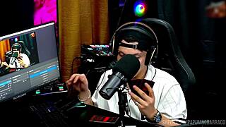 Bi Mejia's podcast fuck and foot kiss! 😘