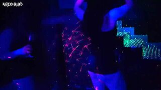 after the party we were invited to spend the night at a stranger's house