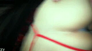 I feel so aroused watching my mature beauty masturbate passionately.