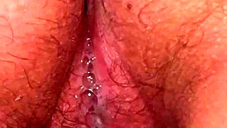 this amateur creampie in slow motion with shooting sound is amazing to watch