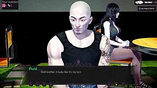 Alyna plays with a big black cock and gets creampied while pregnant