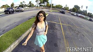 Teen Street Hustle for Cash with Ava Taylor