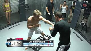 Blonde Milf Dominates Ring with Hardcore Fucking