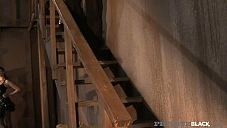 tied milf flower tucci gets dicked hard in dungeon by big black cock