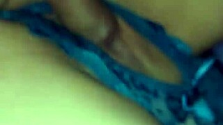 Sexy latina milf gets fucked in missionary and ends with anal.