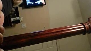 Footjob from my wifey feels so damn good, no cumshot though.