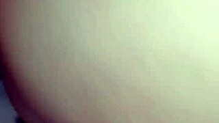 Sexy latina milf gets fucked in missionary and ends with anal.