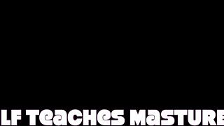 indian milf teaches masturbation with toys