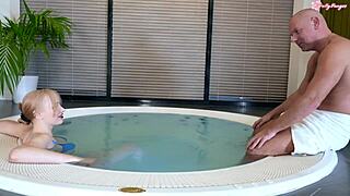 wow, your dick’s huge, can you fuck my mouth?