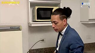 I comforted my friend's wife, and we ended up in a steamy session. How hot is that with Brinakiranok and Burningblue?