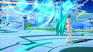 Hatsune Miku nude mod full nude