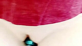 Ever Seen a Mature Cougar Slide Her Wet Shaved Pussy Like This?