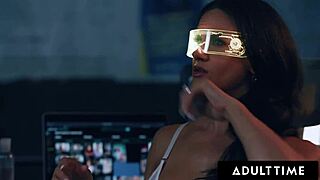 अकेली मिल्फ पेनी बार्बर AI फक फैंटसी एक्सप्लोर करती है