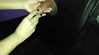 Real Married Couple Karina and Lucas Swing at Glory Hole Fun