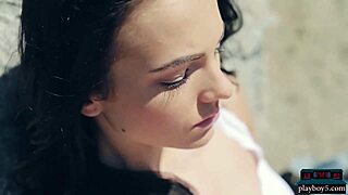 czech milf babe sapphira a gives sensual striptease for playboy 😘