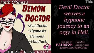 Hypnotic therapy with a demon doctor for forbidden desires