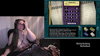 naked bbw plays through haunted carousel part 1