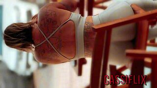 Depois da academia sem calcinha tomei banho com personal pauzudo que deu muita porra - completo no cassiflix