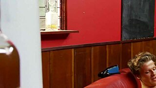 tommie jo bent over for big cock doggy and facial?