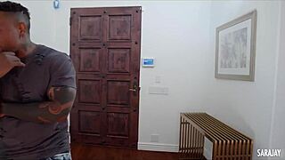 eddie jaye cums on sara jay’s huge breasts 😜