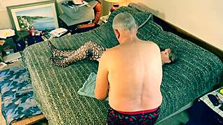 granny carmen toys herself as dark widow. wild bbw action! 😍