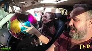 That mess on the way to recording with Victoria Dias and Rob Carvalho