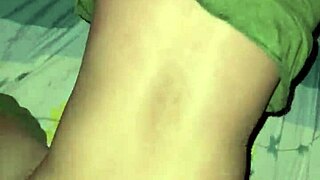 chubby woman enjoys shaved pussy and anal fucking