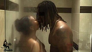She took it well and it was a real shower sex
