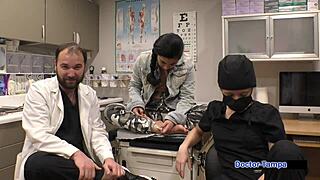 jasmine rose undergoes her entrance physical at tampa university