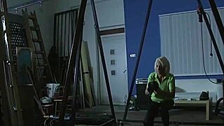 Hey, Detective Sandy got caught spying and now faces bondage punishment.