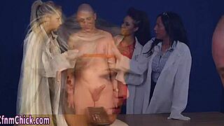 Want to see British dominas in uniform tug your cumshot?