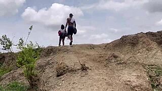 Forest adventure turns wild with girlfriend's big ass and outdoor banging. We explored nature and each other hard.