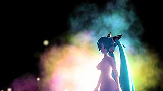 i've created a full nude mod for hatsune miku in the odds and ends project diva
