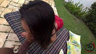 Natasha Rios Takes Monster Cock Anal In Pool