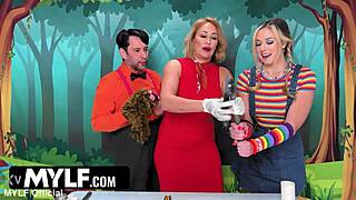 Busty Cory Chase and Cute Carter Cruise Threesome