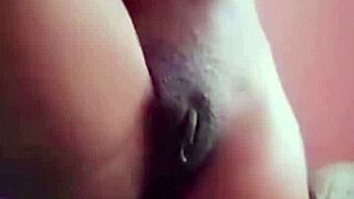 just teasing my huge ebony ass in lingerie