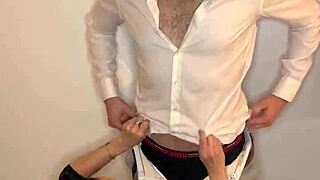 i'm kalena rios and i'm back with my new toyboy, he's got a big cock and i love crossdressing with him