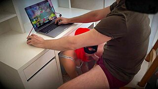 ginger girl sucked while i was playin dota