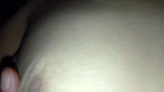 Look at that big ass bouncing on the young lad's lap outdoors!