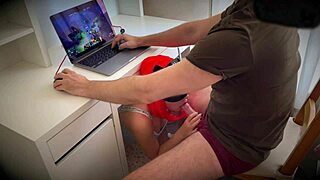 ginger girl sucked while i was playin dota