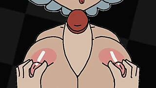 i'm marie from splatoon getting banged in this parody with big tits and group action