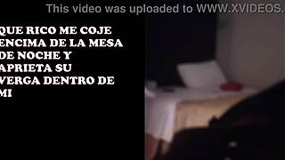 grabo a mi esposa teniendo sexo con mi compadre con camara escondida y se la coje sin condon